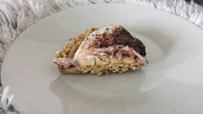 veganska banoffee pita