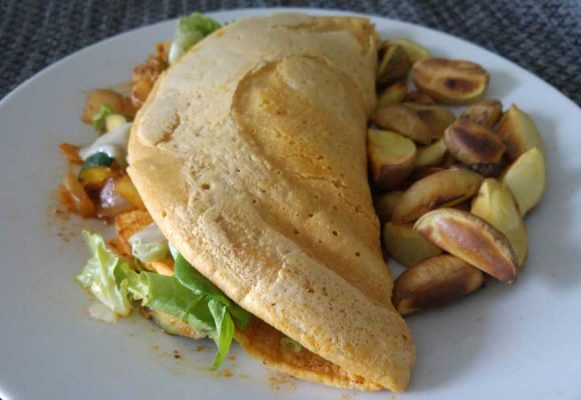 veganska omleta