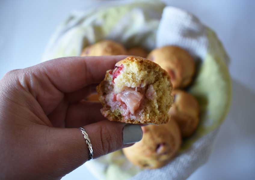 muffini z jagodami vegan