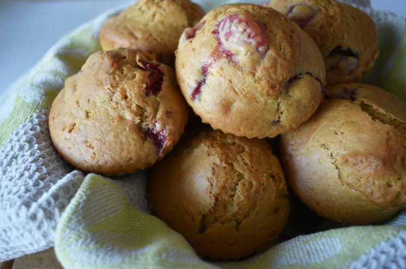 MUFFINI Z JAGODAMI
