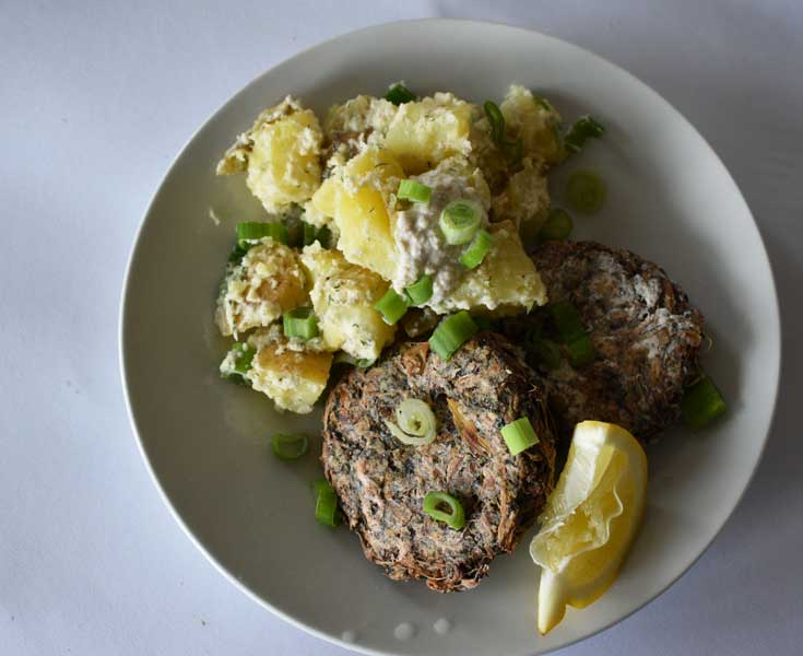 veganski ribji polpeti