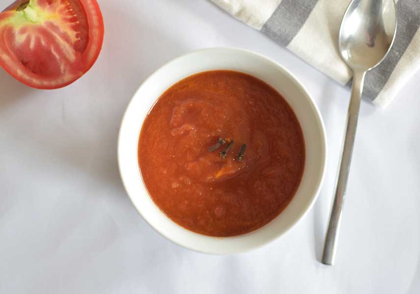 paradižnikova juha vegan